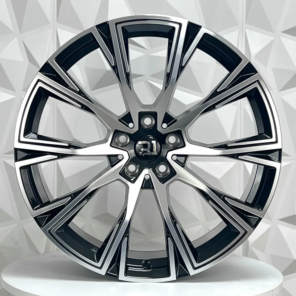 RIN 20X8.5 5-112 R1 SPORT H3122F MACHINE BLACK ET25 CB66.5