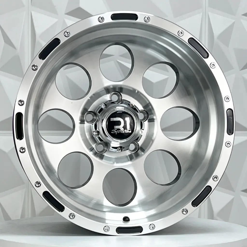 RIN 17X10 5-127 R1 SPORT L087 BLACK MF ML ET-27 CB83