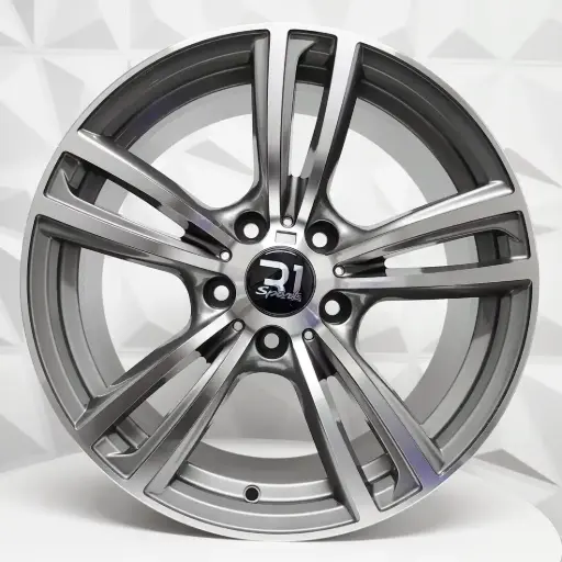 [176553] RIN 17X8 5-120 R1 SPORT 4045 BW GUNMETAL FACE MACHINED ET35 CB72.6