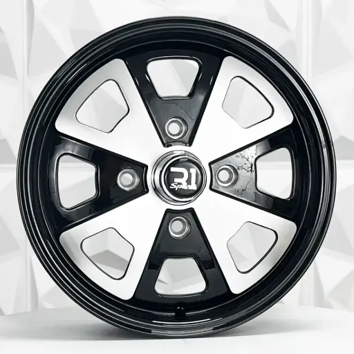 [172166] RIN 17X7 4-130 R1 SPORT L455 BLACK MF ML ET40 CB73.1